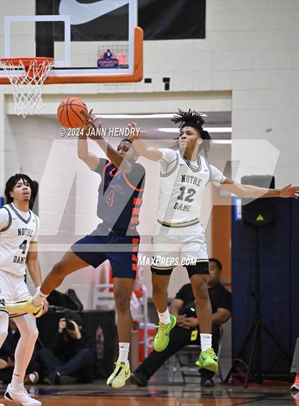 Thumbnail 3 in Roosevelt vs. Notre Dame (SO) (Tarkanian Classic Championship) photogallery.