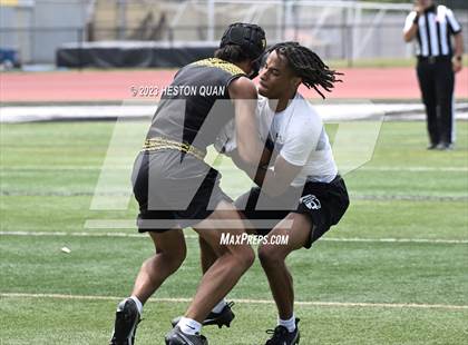 Thumbnail 2 in Foothill vs. Western (Surf City Passing Tournament) photogallery.