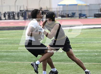 Thumbnail 2 in Foothill vs. Western (Surf City Passing Tournament) photogallery.