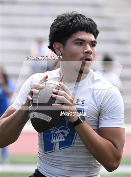 Thumbnail 1 in Foothill vs. Western (Surf City Passing Tournament) photogallery.