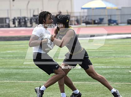 Thumbnail 3 in Foothill vs. Western (Surf City Passing Tournament) photogallery.