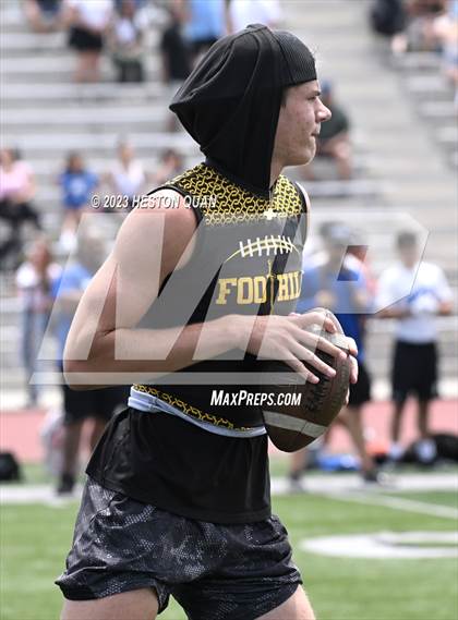 Thumbnail 2 in Foothill vs. Western (Surf City Passing Tournament) photogallery.