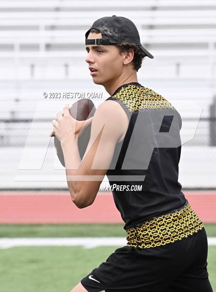 Thumbnail 2 in Foothill vs. Western (Surf City Passing Tournament) photogallery.