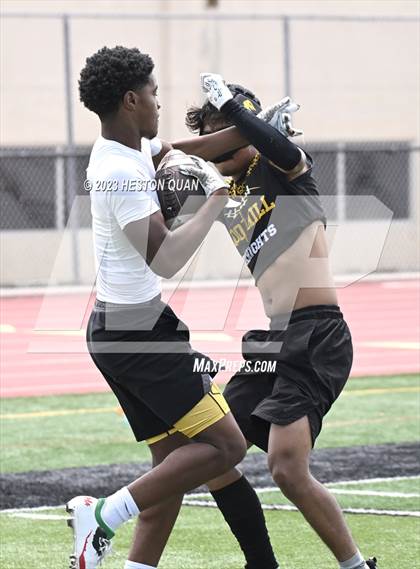 Thumbnail 2 in Foothill vs. Western (Surf City Passing Tournament) photogallery.