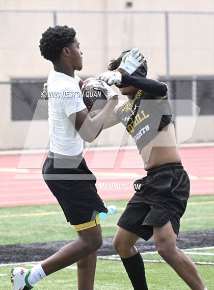 Thumbnail 3 in Foothill vs. Western (Surf City Passing Tournament) photogallery.