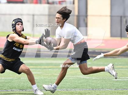 Thumbnail 3 in Foothill vs. Western (Surf City Passing Tournament) photogallery.