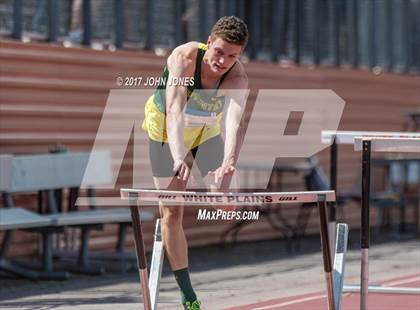 Thumbnail 3 in 50th Annual Loucks Games (Outdoor Pentathlon #1 Men's 110 High Hurdles) photogallery.