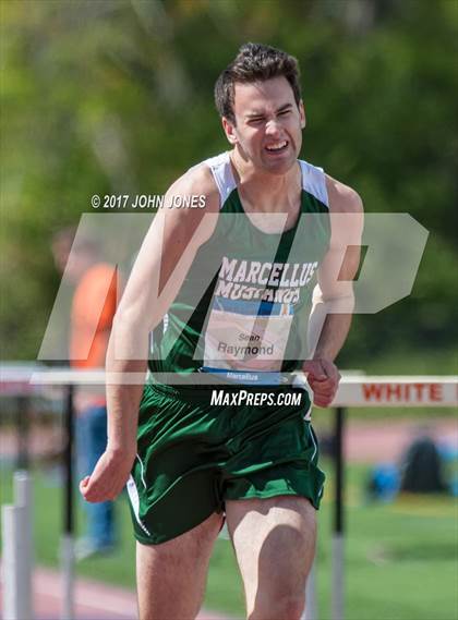 Thumbnail 3 in 50th Annual Loucks Games (Outdoor Pentathlon #1 Men's 110 High Hurdles) photogallery.