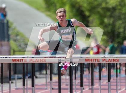 Thumbnail 2 in 50th Annual Loucks Games (Outdoor Pentathlon #1 Men's 110 High Hurdles) photogallery.