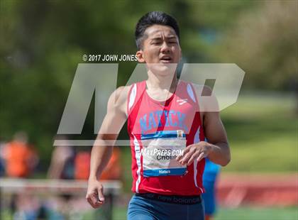 Thumbnail 1 in 50th Annual Loucks Games (Outdoor Pentathlon #1 Men's 110 High Hurdles) photogallery.