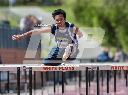 Thumbnail 1 in 50th Annual Loucks Games (Outdoor Pentathlon #1 Men's 110 High Hurdles) photogallery.