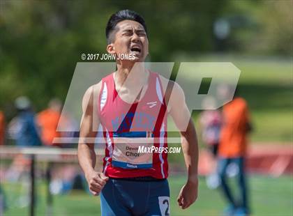 Thumbnail 3 in 50th Annual Loucks Games (Outdoor Pentathlon #1 Men's 110 High Hurdles) photogallery.