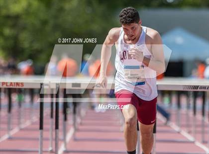 Thumbnail 3 in 50th Annual Loucks Games (Outdoor Pentathlon #1 Men's 110 High Hurdles) photogallery.
