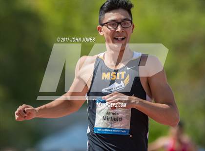 Thumbnail 2 in 50th Annual Loucks Games (Outdoor Pentathlon #1 Men's 110 High Hurdles) photogallery.