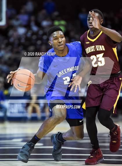 Thumbnail 2 in Christ the King vs Greenwood (Bass Pro Shops Tournament of Champions) photogallery.