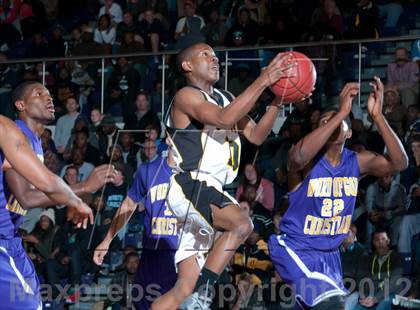 Thumbnail 2 in Apex vs Word of God Christian Academy (Holiday Invitational Tournament) photogallery.