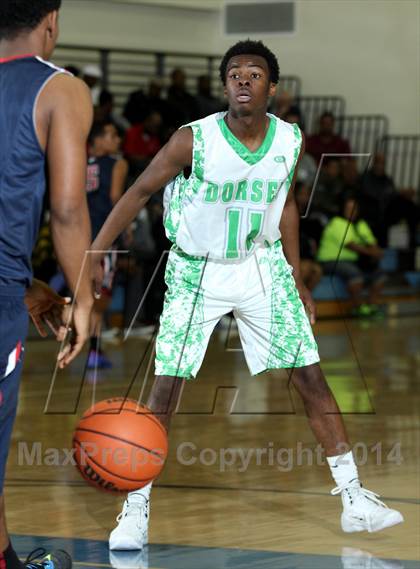 Thumbnail 2 in Dorsey vs. Brentwood School (Price Showcase) photogallery.