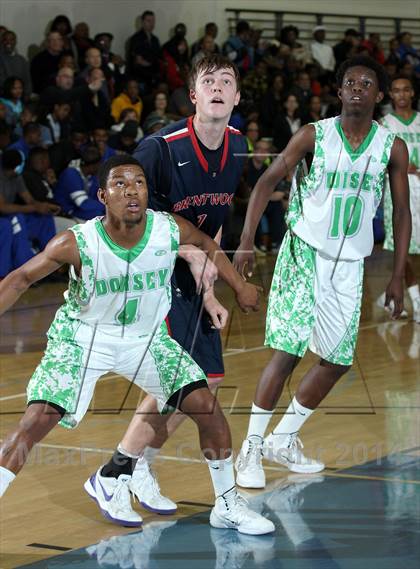 Thumbnail 3 in Dorsey vs. Brentwood School (Price Showcase) photogallery.