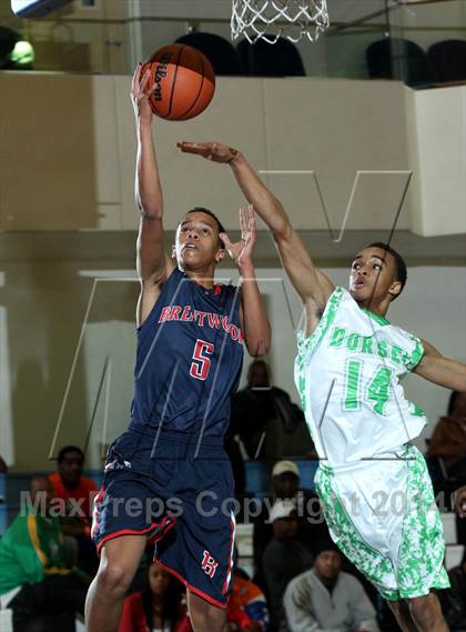 Thumbnail 3 in Dorsey vs. Brentwood School (Price Showcase) photogallery.