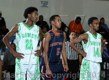 Thumbnail 1 in Dorsey vs. Brentwood School (Price Showcase) photogallery.