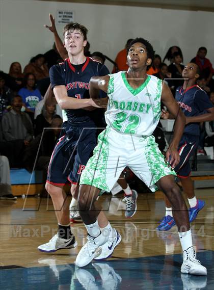 Thumbnail 1 in Dorsey vs. Brentwood School (Price Showcase) photogallery.