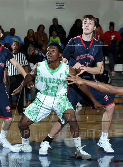 Thumbnail 1 in Dorsey vs. Brentwood School (Price Showcase) photogallery.