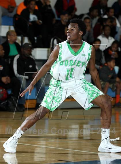 Thumbnail 1 in Dorsey vs. Brentwood School (Price Showcase) photogallery.