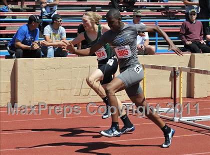 Thumbnail 1 in Sacramento Meet of Champions (Boys Hurdles) photogallery.