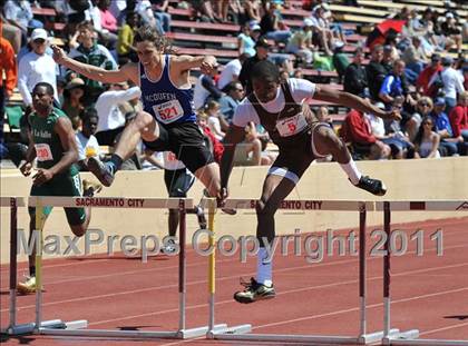 Thumbnail 2 in Sacramento Meet of Champions (Boys Hurdles) photogallery.