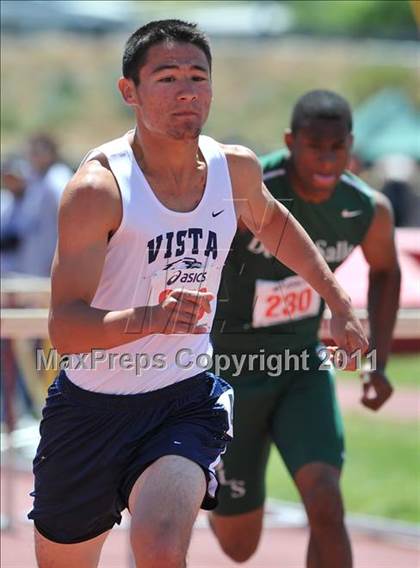 Thumbnail 3 in Sacramento Meet of Champions (Boys Hurdles) photogallery.