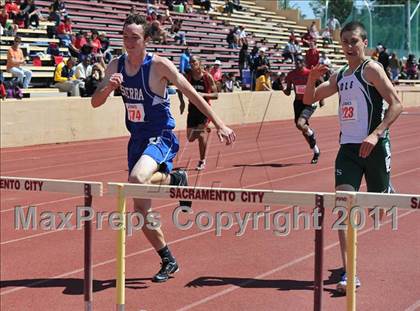 Thumbnail 3 in Sacramento Meet of Champions (Boys Hurdles) photogallery.
