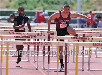 Thumbnail 2 in Sacramento Meet of Champions (Boys Hurdles) photogallery.