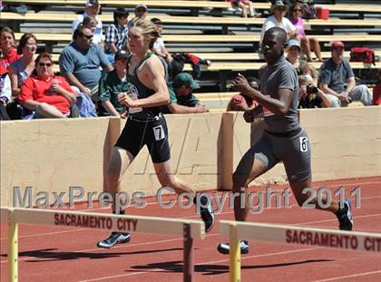 Thumbnail 1 in Sacramento Meet of Champions (Boys Hurdles) photogallery.