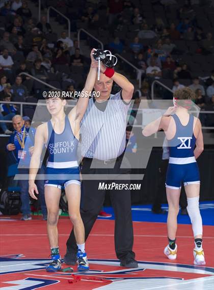 Thumbnail 2 in NYSPHSAA Wrestling Championships - Consolation Rounds photogallery.