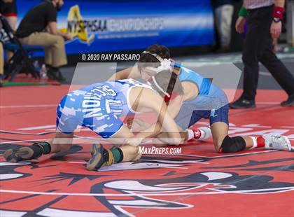Thumbnail 3 in NYSPHSAA Wrestling Championships - Consolation Rounds photogallery.