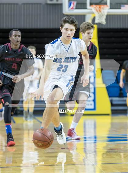 Thumbnail 2 in Santa Cruz vs Los Altos (Santa Cruz Warriors Invitational Tournament) photogallery.