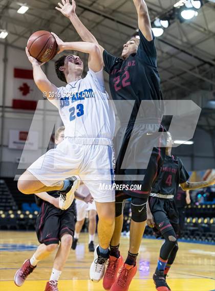 Thumbnail 1 in Santa Cruz vs Los Altos (Santa Cruz Warriors Invitational Tournament) photogallery.
