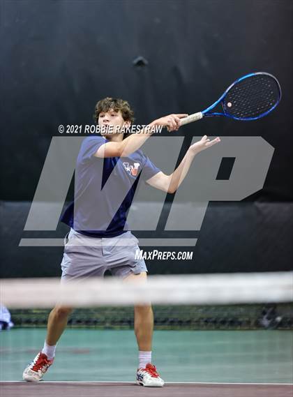 Thumbnail 2 in Wimberley vs Wills Point (UIL 4A Team Tennis Semifinal) photogallery.