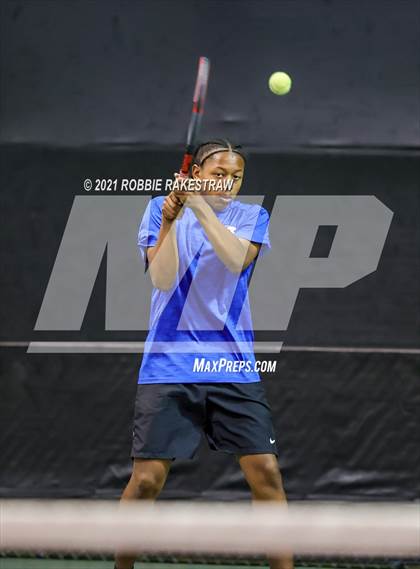 Thumbnail 2 in Wimberley vs Wills Point (UIL 4A Team Tennis Semifinal) photogallery.