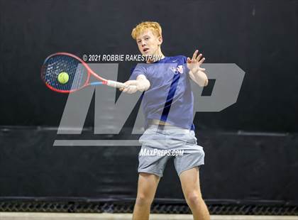 Thumbnail 3 in Wimberley vs Wills Point (UIL 4A Team Tennis Semifinal) photogallery.