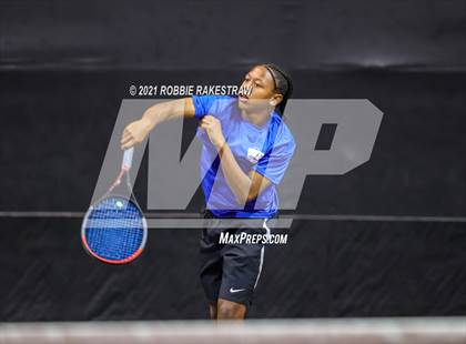 Thumbnail 3 in Wimberley vs Wills Point (UIL 4A Team Tennis Semifinal) photogallery.