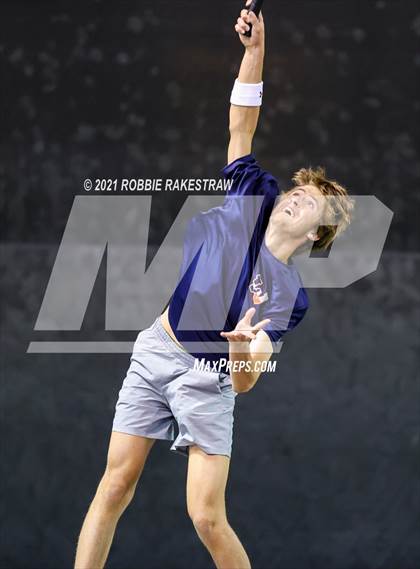 Thumbnail 3 in Wimberley vs Wills Point (UIL 4A Team Tennis Semifinal) photogallery.