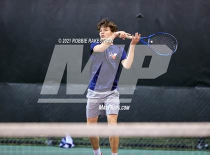 Thumbnail 3 in Wimberley vs Wills Point (UIL 4A Team Tennis Semifinal) photogallery.