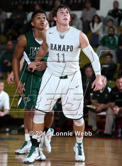 Thumbnail 1 in Ramapo vs. St. Joseph (Hoop Group Tip-Off Showcase) photogallery.