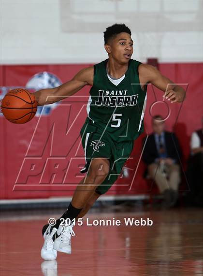 Thumbnail 2 in Ramapo vs. St. Joseph (Hoop Group Tip-Off Showcase) photogallery.