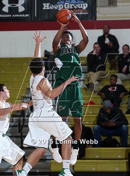 Thumbnail 2 in Ramapo vs. St. Joseph (Hoop Group Tip-Off Showcase) photogallery.