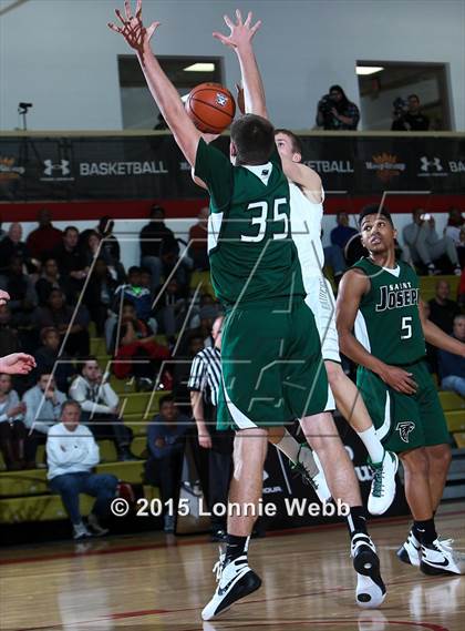 Thumbnail 2 in Ramapo vs. St. Joseph (Hoop Group Tip-Off Showcase) photogallery.