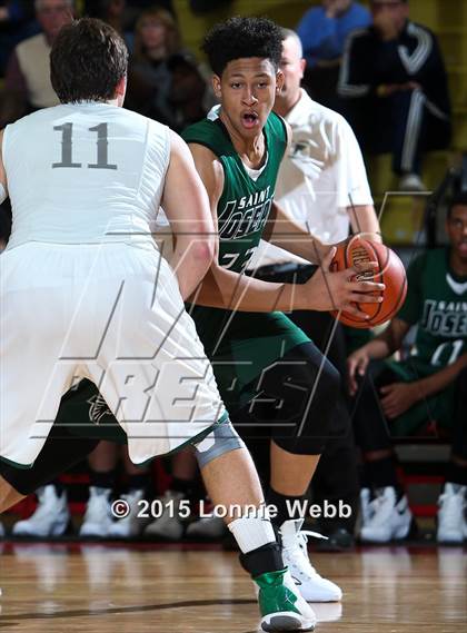 Thumbnail 2 in Ramapo vs. St. Joseph (Hoop Group Tip-Off Showcase) photogallery.