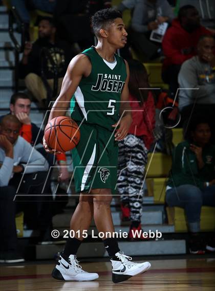 Thumbnail 1 in Ramapo vs. St. Joseph (Hoop Group Tip-Off Showcase) photogallery.
