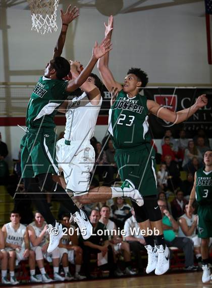 Thumbnail 1 in Ramapo vs. St. Joseph (Hoop Group Tip-Off Showcase) photogallery.